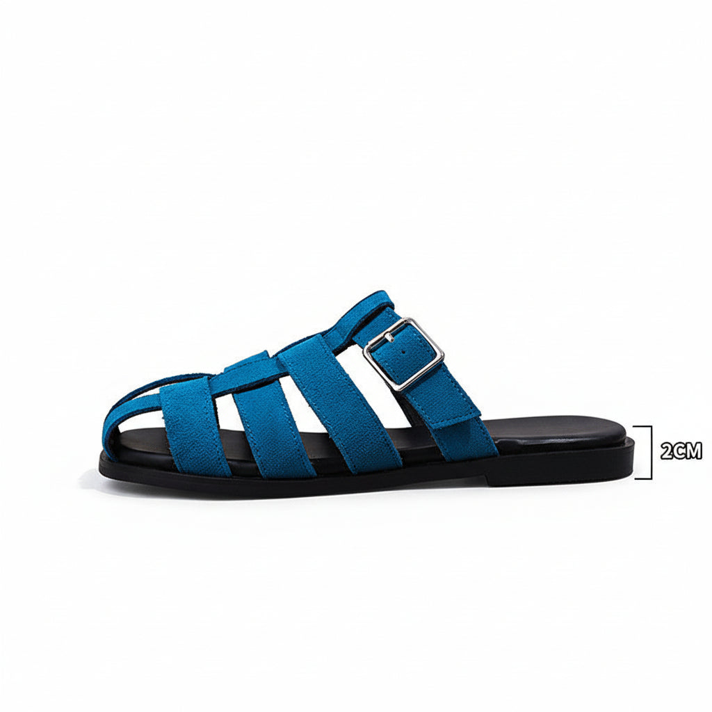 Woven Toe Sandals Half Slippers