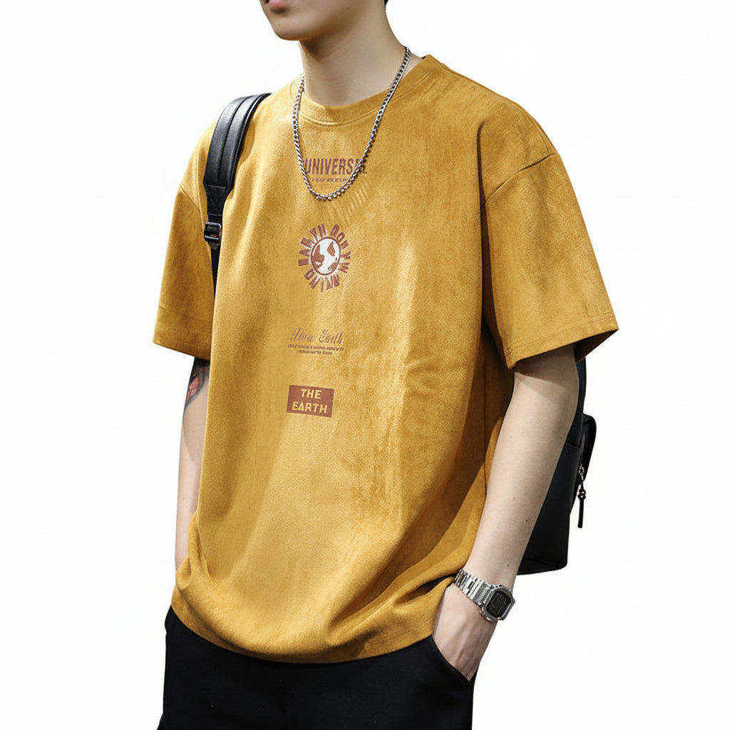 Casual half-sleeved top T-shirt summer men's new body shirt