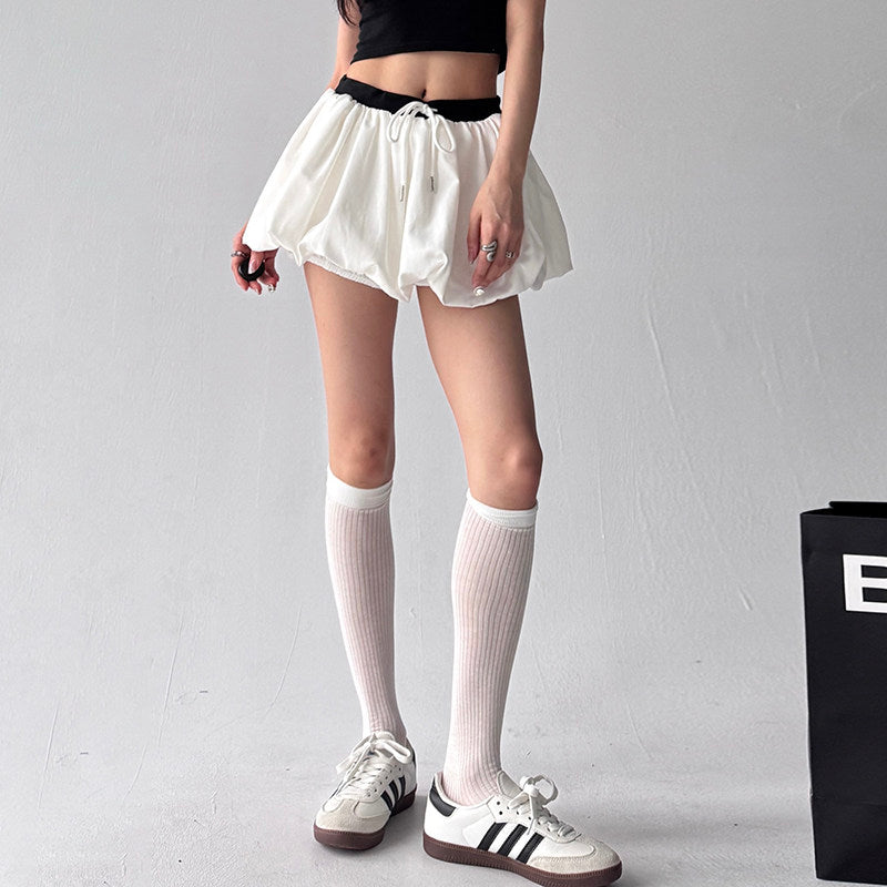 Women's Spring and Summer 2026 New Super Hot Summer Dress French Playful Bud Skirt Sweet and Cool Shorts are popular this year