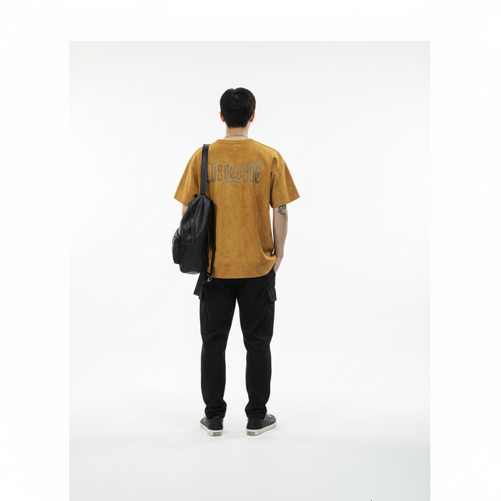 T-shirt men's loose plus size American half-sleeve shirt summer thin short sleeve