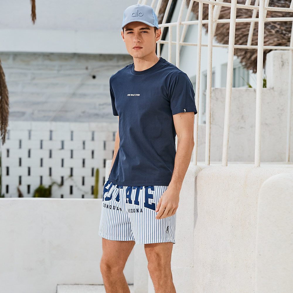 Sporty breathable loose fit beach pants