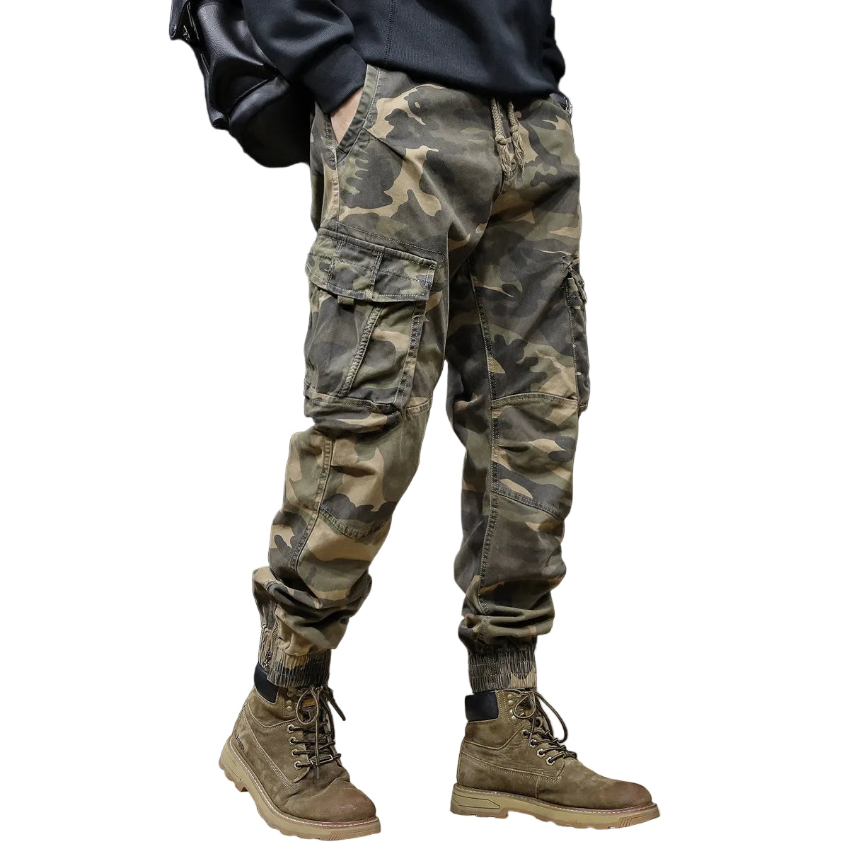 Camouflage cargo pants men's plus size men's slacks trousers