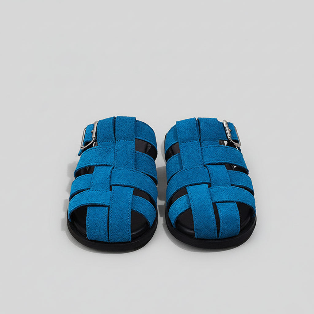 Woven Toe Sandals Half Slippers