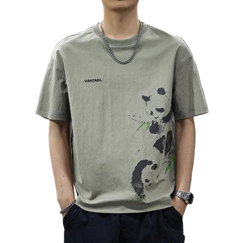 T-shirt men's brown unisex tee