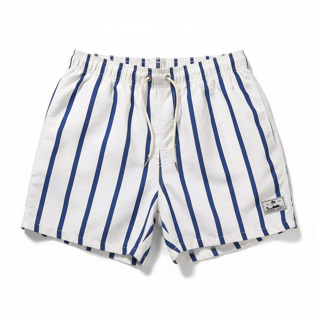 Summer striped boxers men beach pants