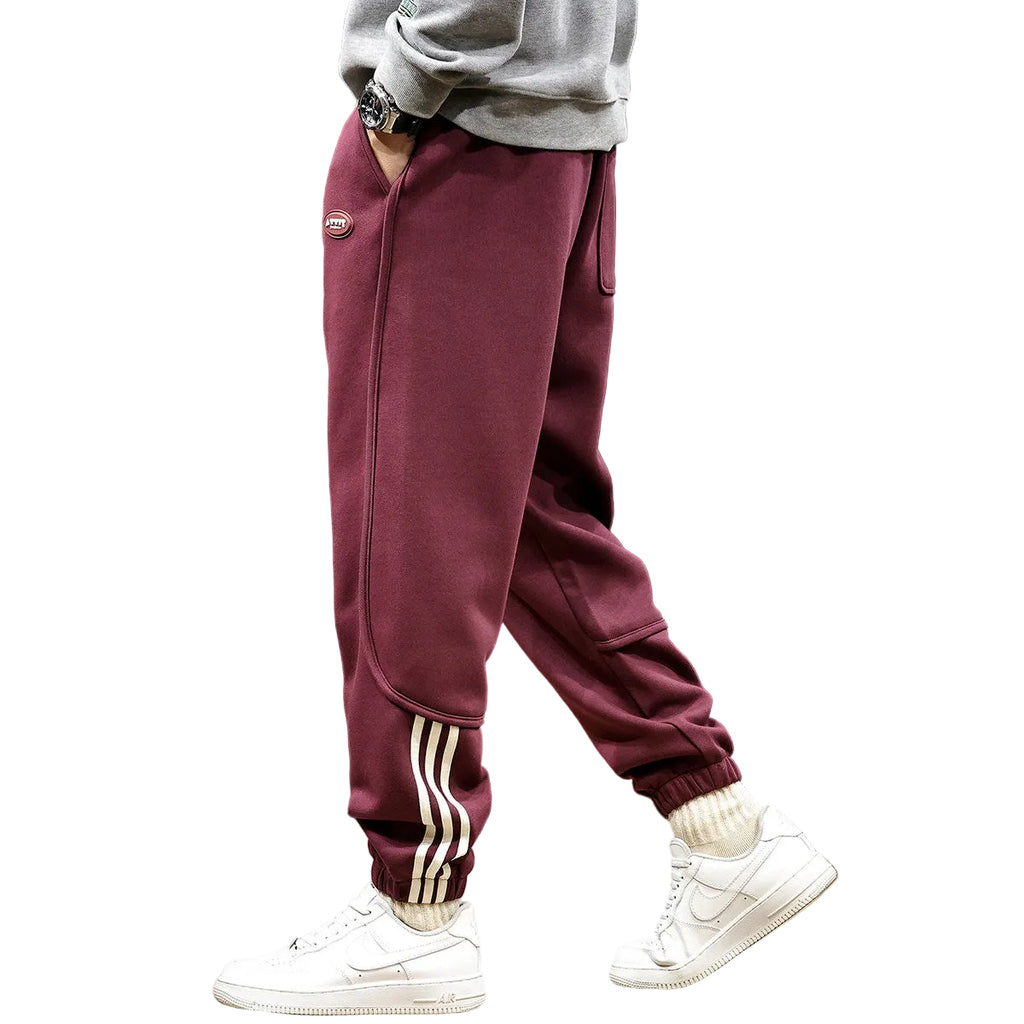 Men striped sweatpants