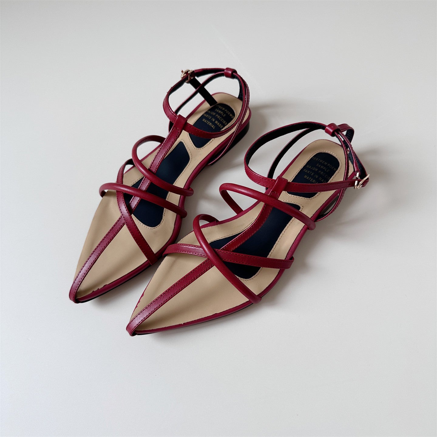 Blue sandals women's summer shoes