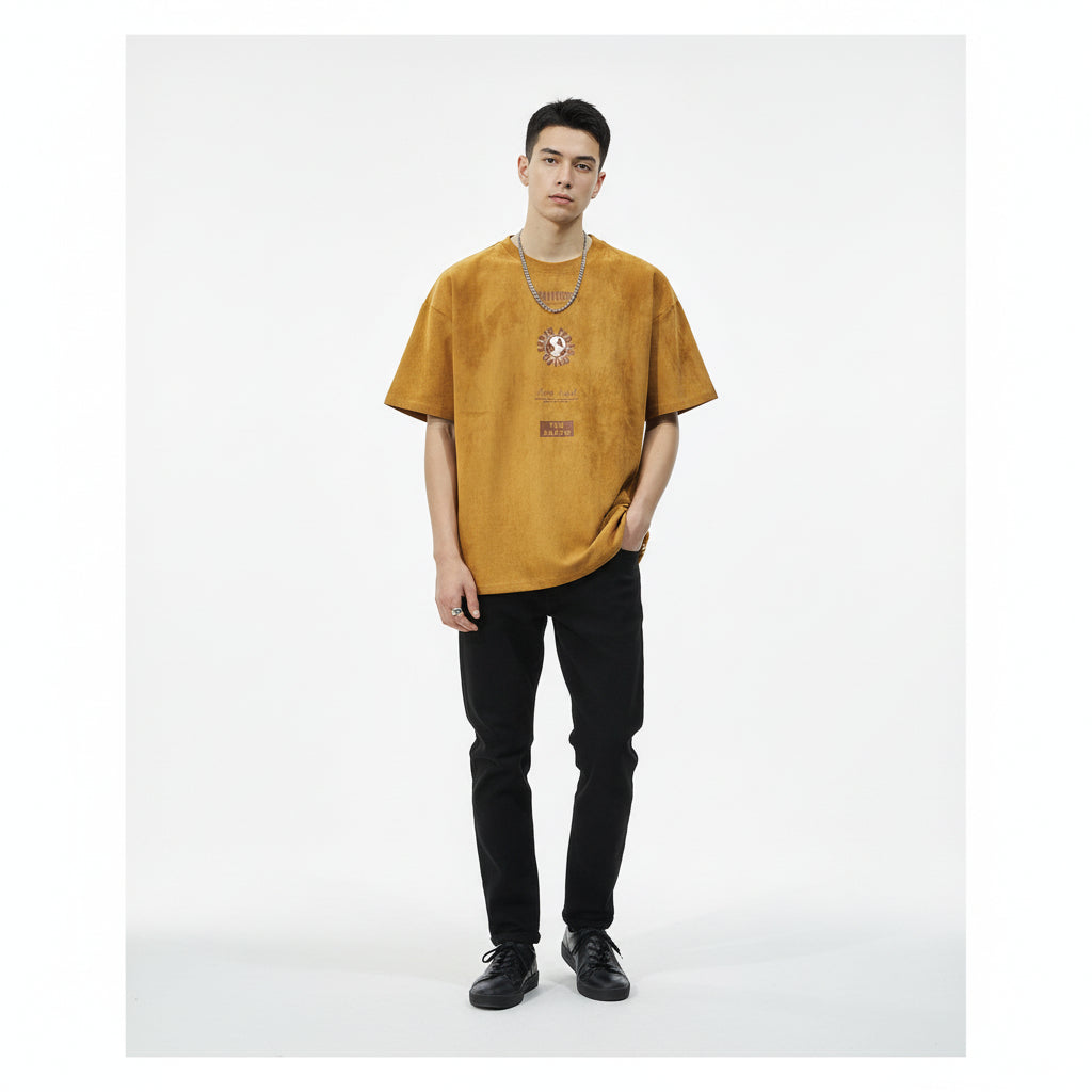 Casual half-sleeved top T-shirt summer men's new body shirt