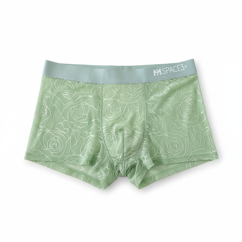 Men's Panties Lace Pure Mesh Breathable boxers