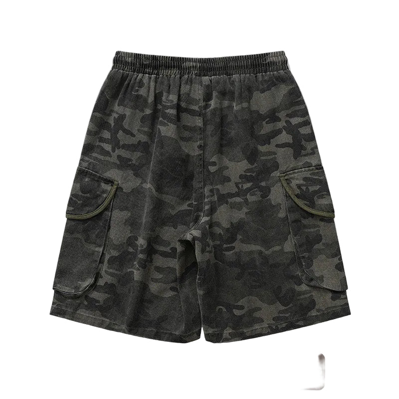 Short Camouflage Jeans Men Denim Street Fashion
