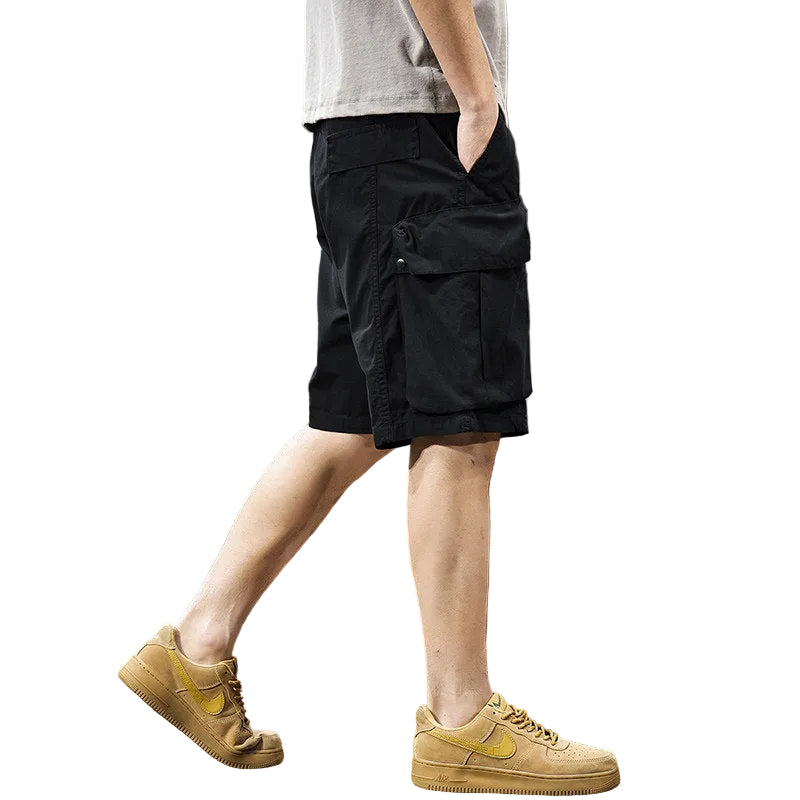 Outdoor casual cargo shorts men's breathable summer trousers