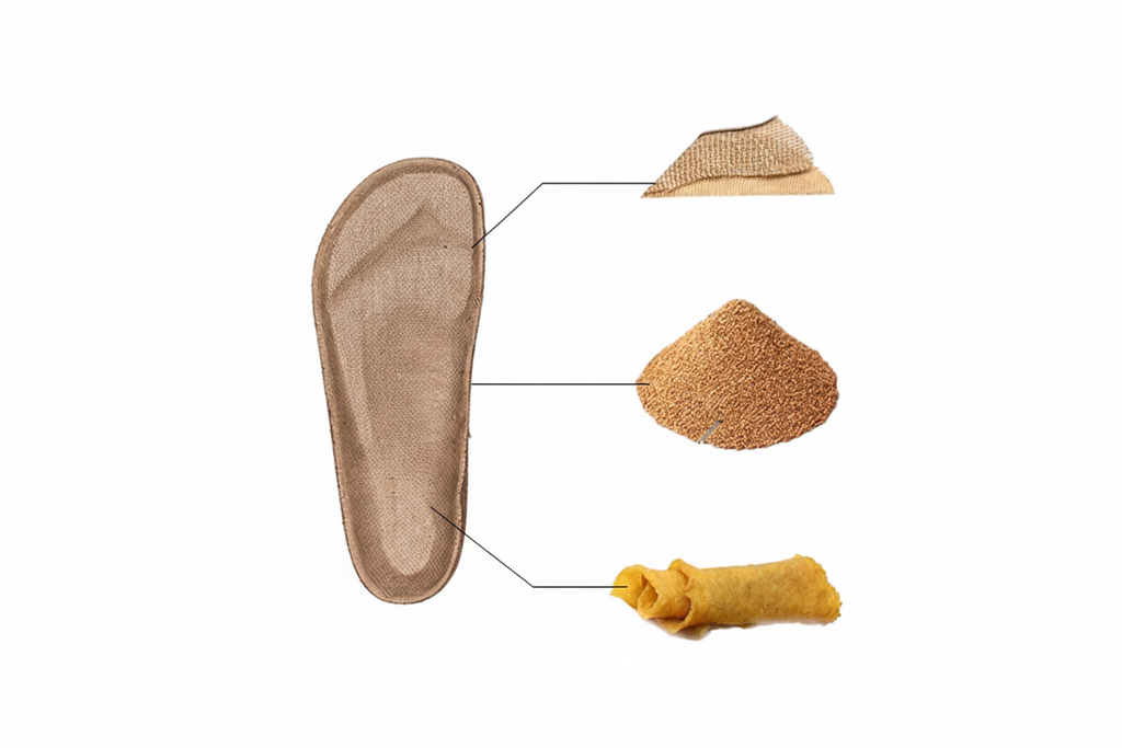 FOOTBED ARCH SHOES SLIPPERS