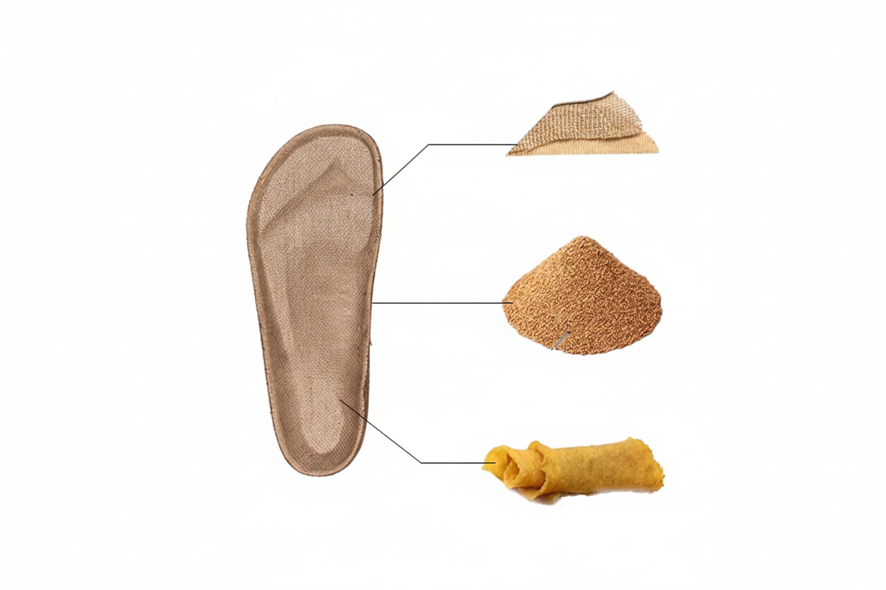 FOOTBED ARCH SHOES SLIPPERS