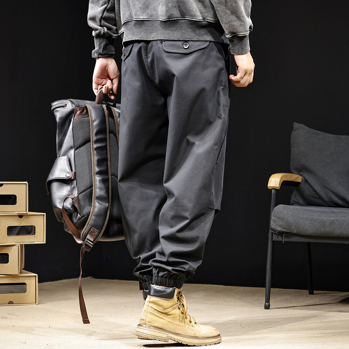 Pants Loose Plus Size men's trousers