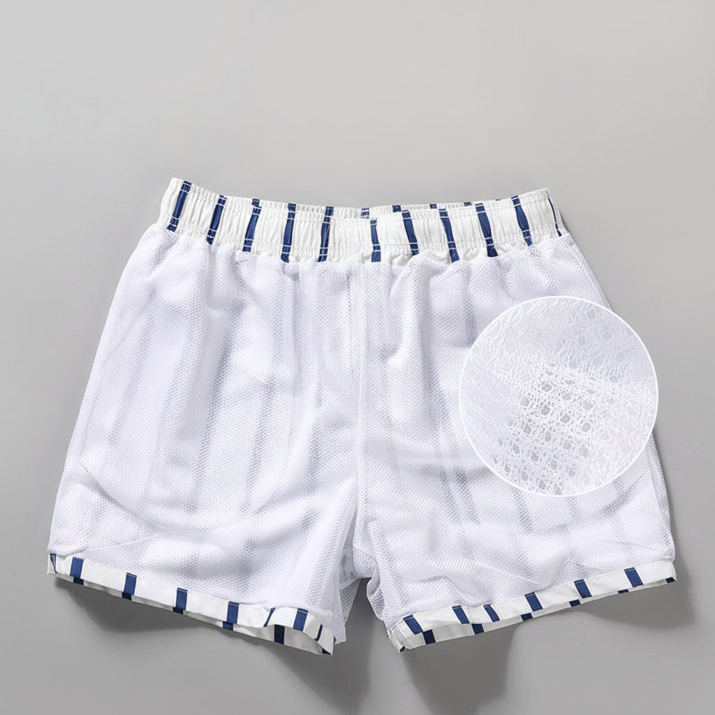 Summer striped boxers men beach pants