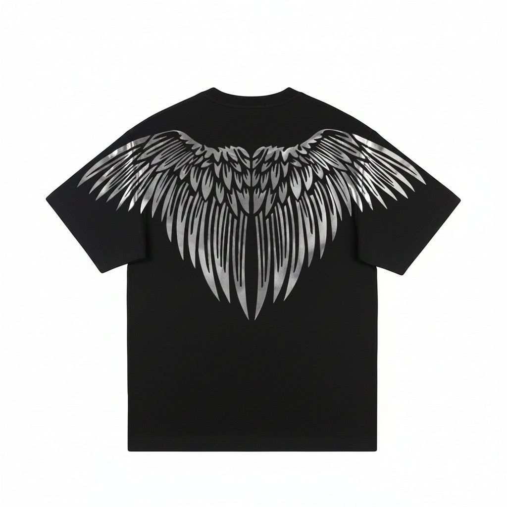Unisex wings short-sleeved t-shirt