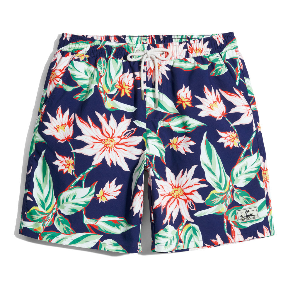 Beach pants men's gentle pink casual loose shorts
