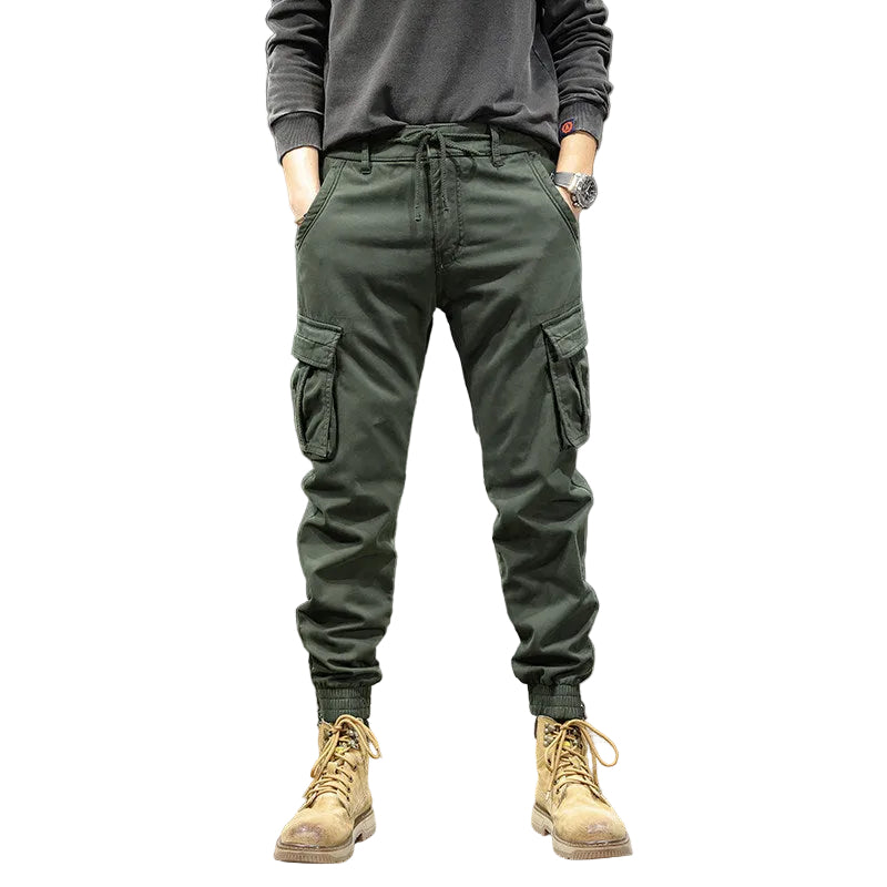 Camouflage slacks men's Cargo pants slim fit