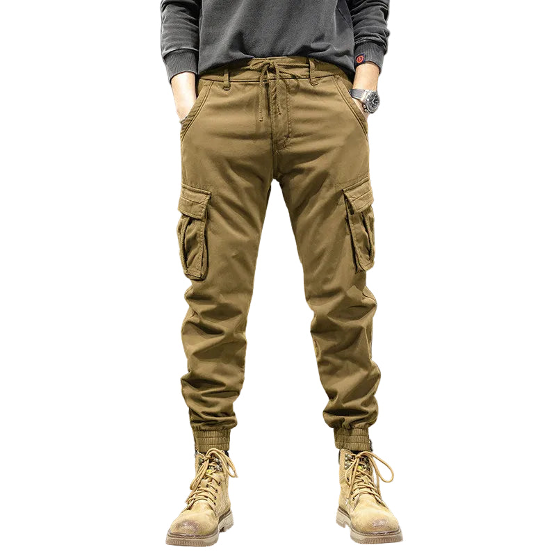 Camouflage slacks men's Cargo pants slim fit
