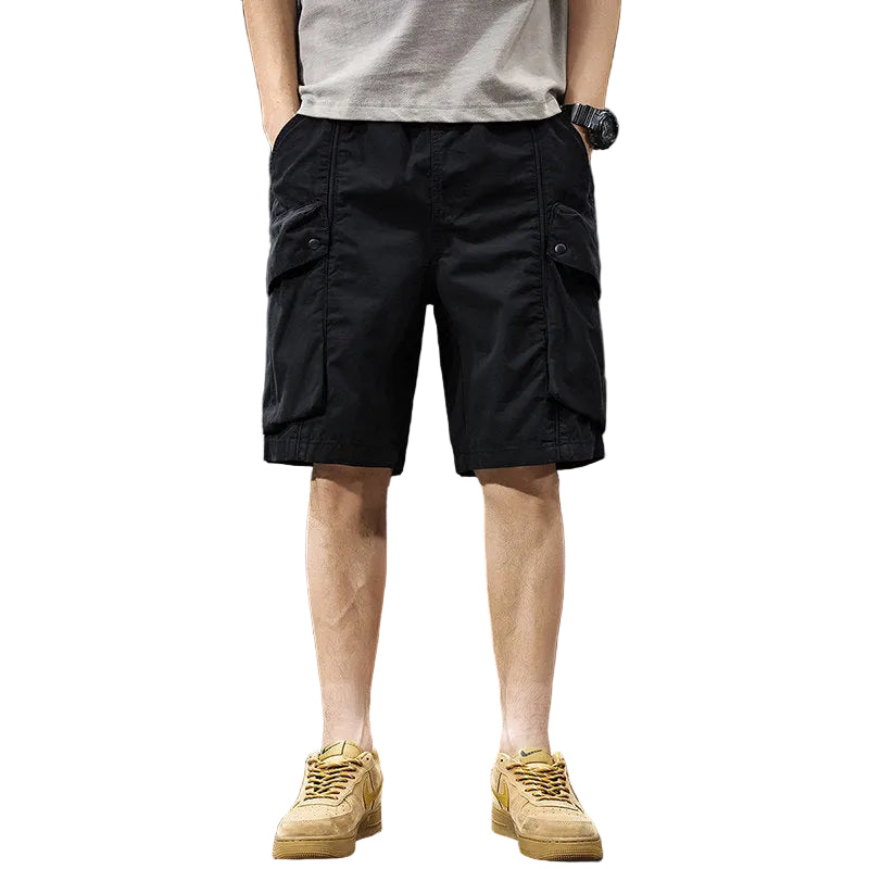 Outdoor casual cargo shorts men's breathable summer trousers