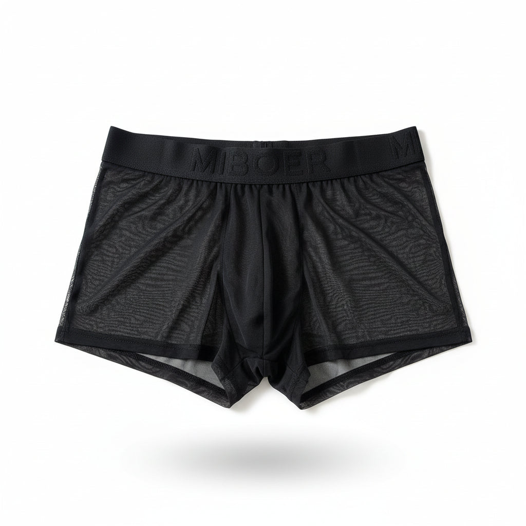 See-through men boxers