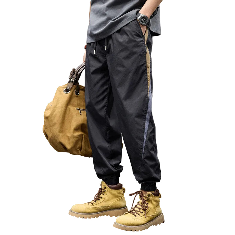 Men sweatpants loose stretch trousers