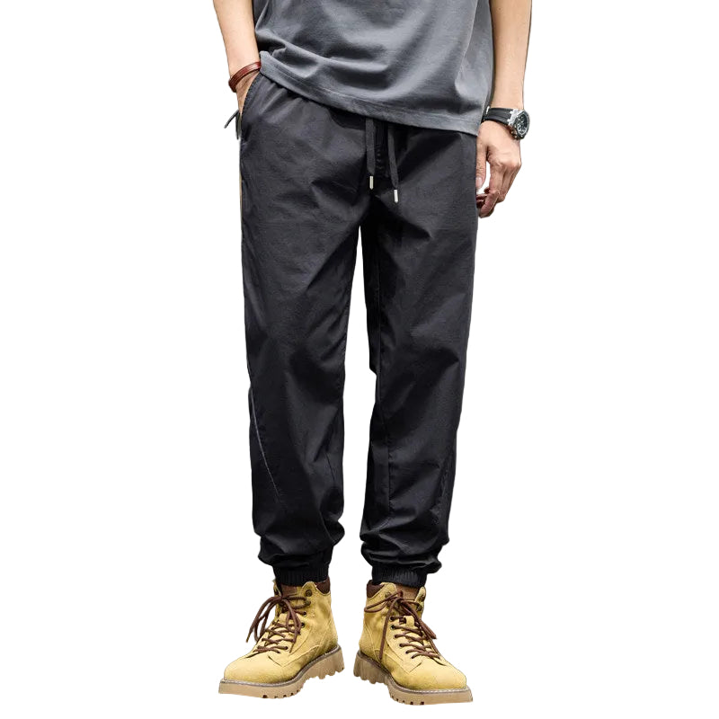 Men sweatpants loose stretch trousers