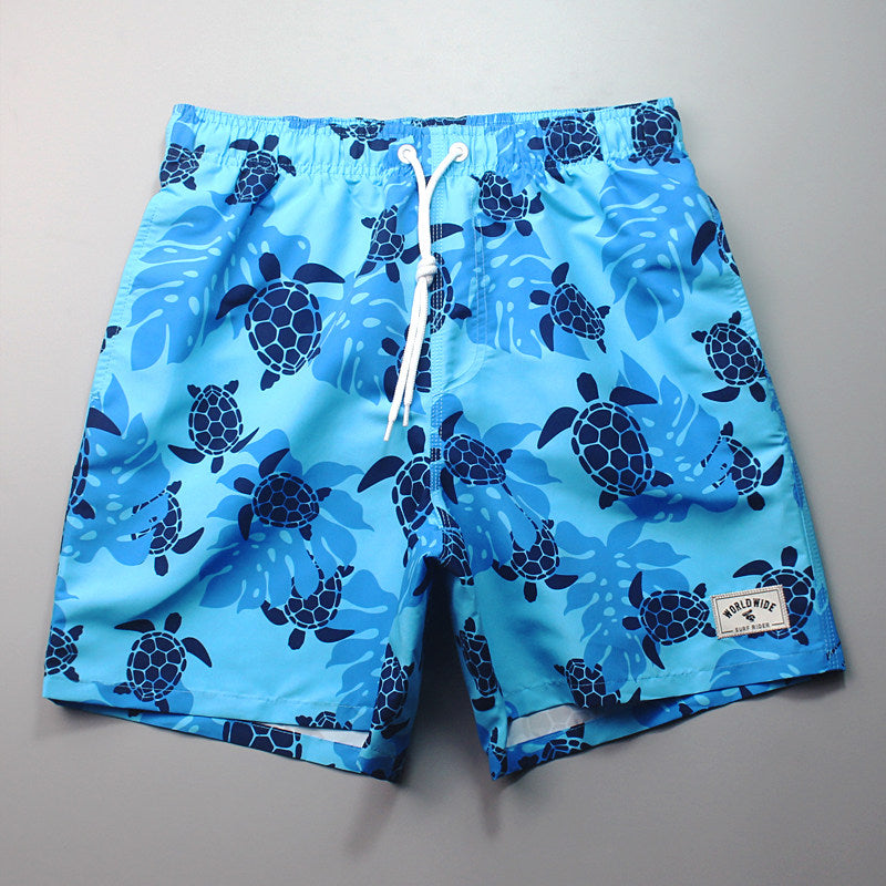 Beach pants crocodile print shorts men's summer shorts