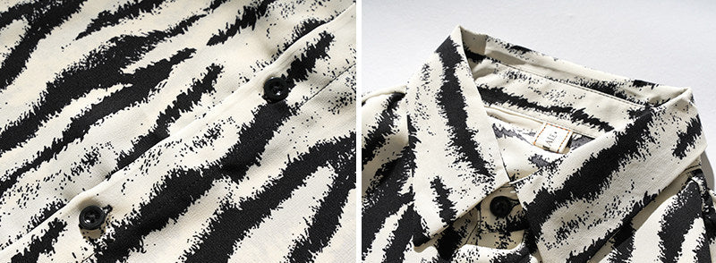 Men Cropped Sleeve Shirt
