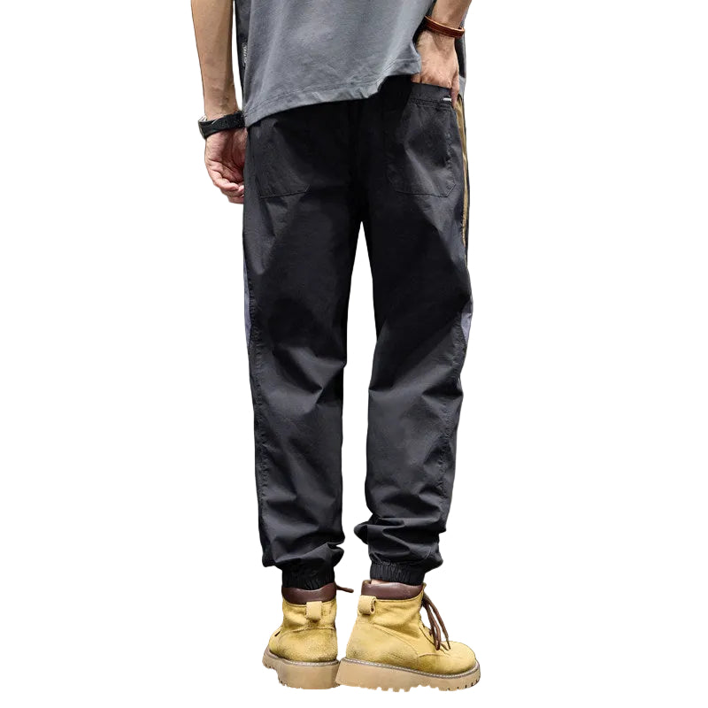 Men sweatpants loose stretch trousers