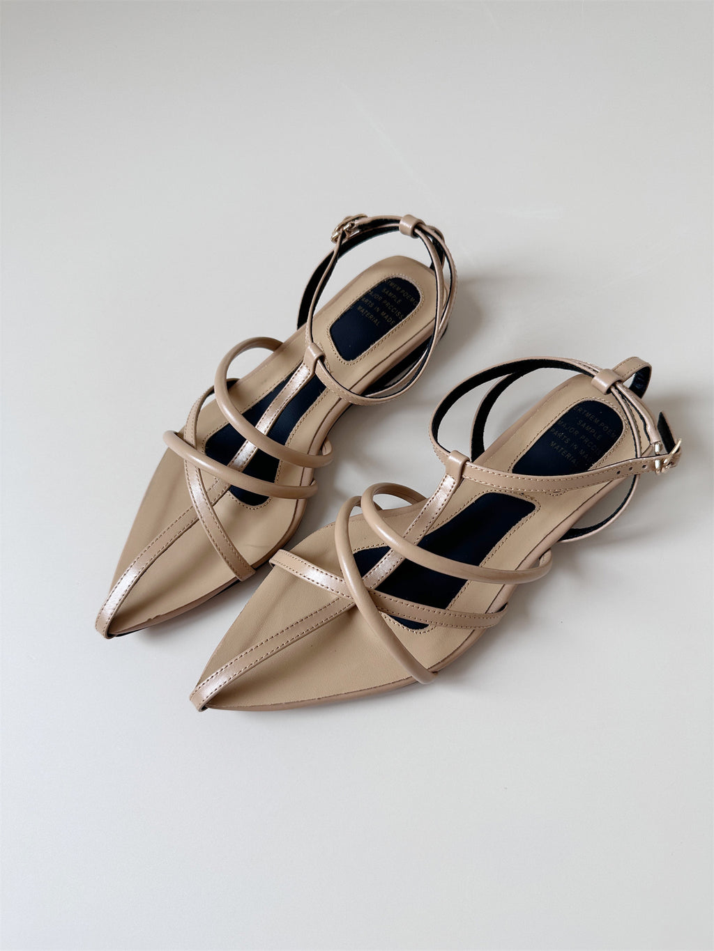 Blue sandals women's summer shoes