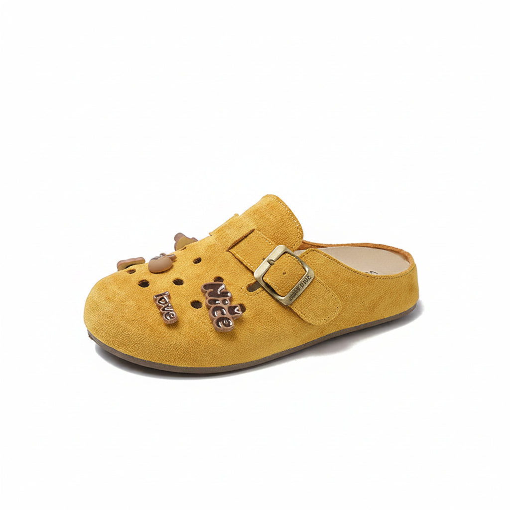 Women's shoes half slippers