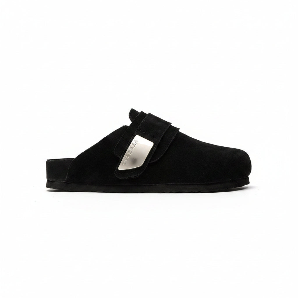 Cork Half Slip On Toe Shoe