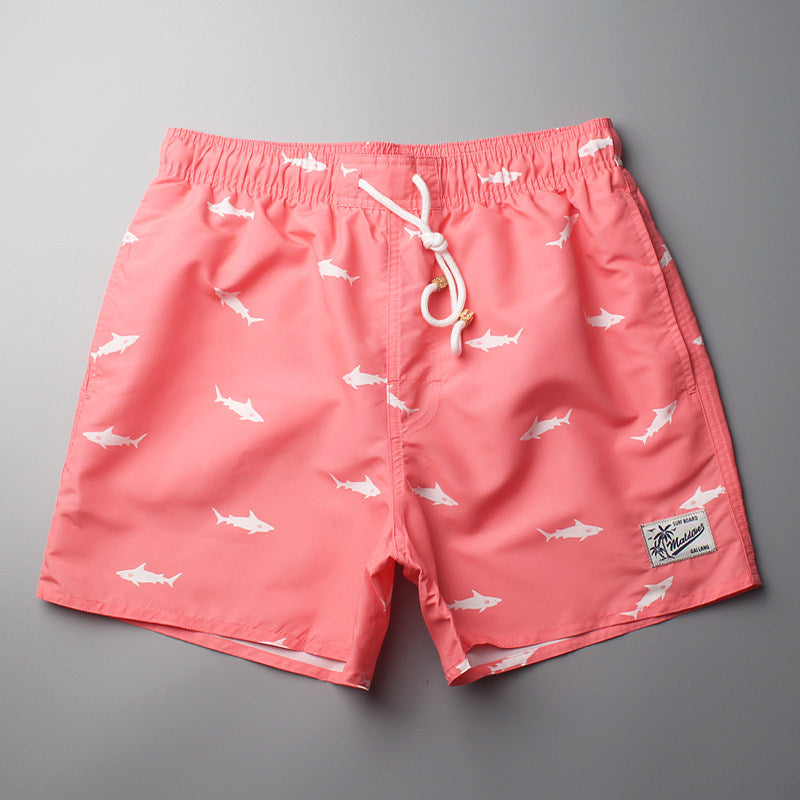 Beach pants crocodile print shorts men's summer shorts