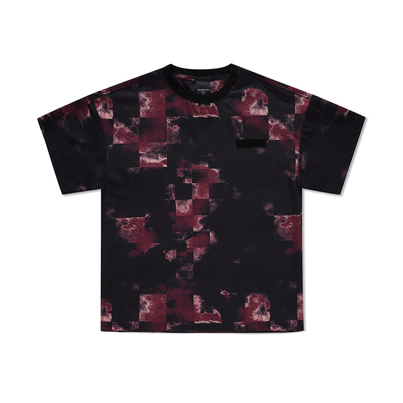 Premium blend Short Sleeve T-Shirt Men's Summer Casual Tea