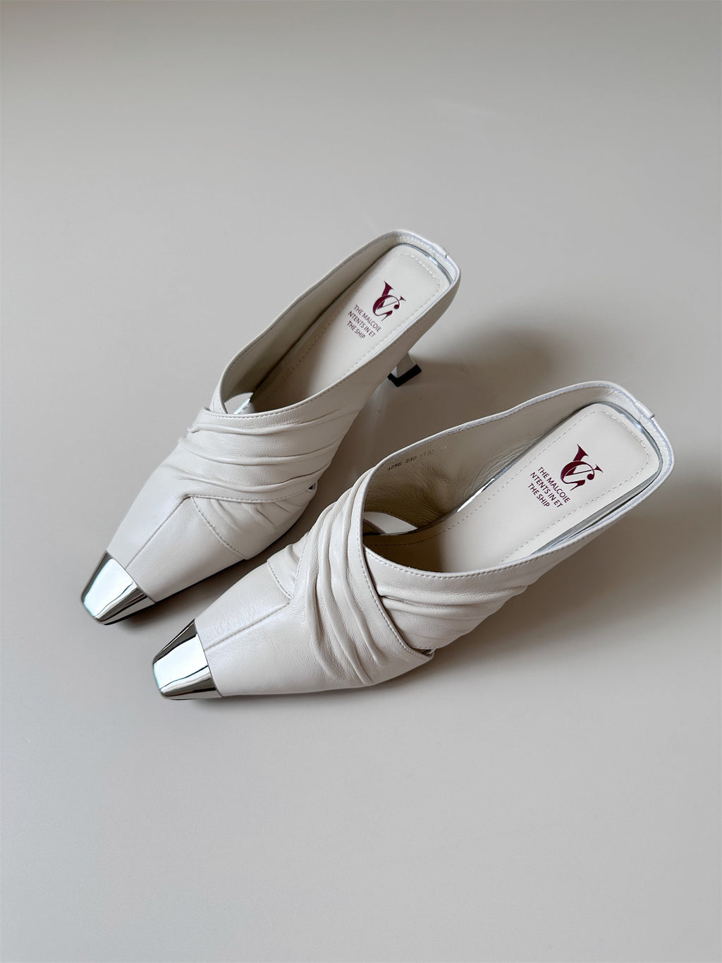 7cm stiletto heel half-slippers heel