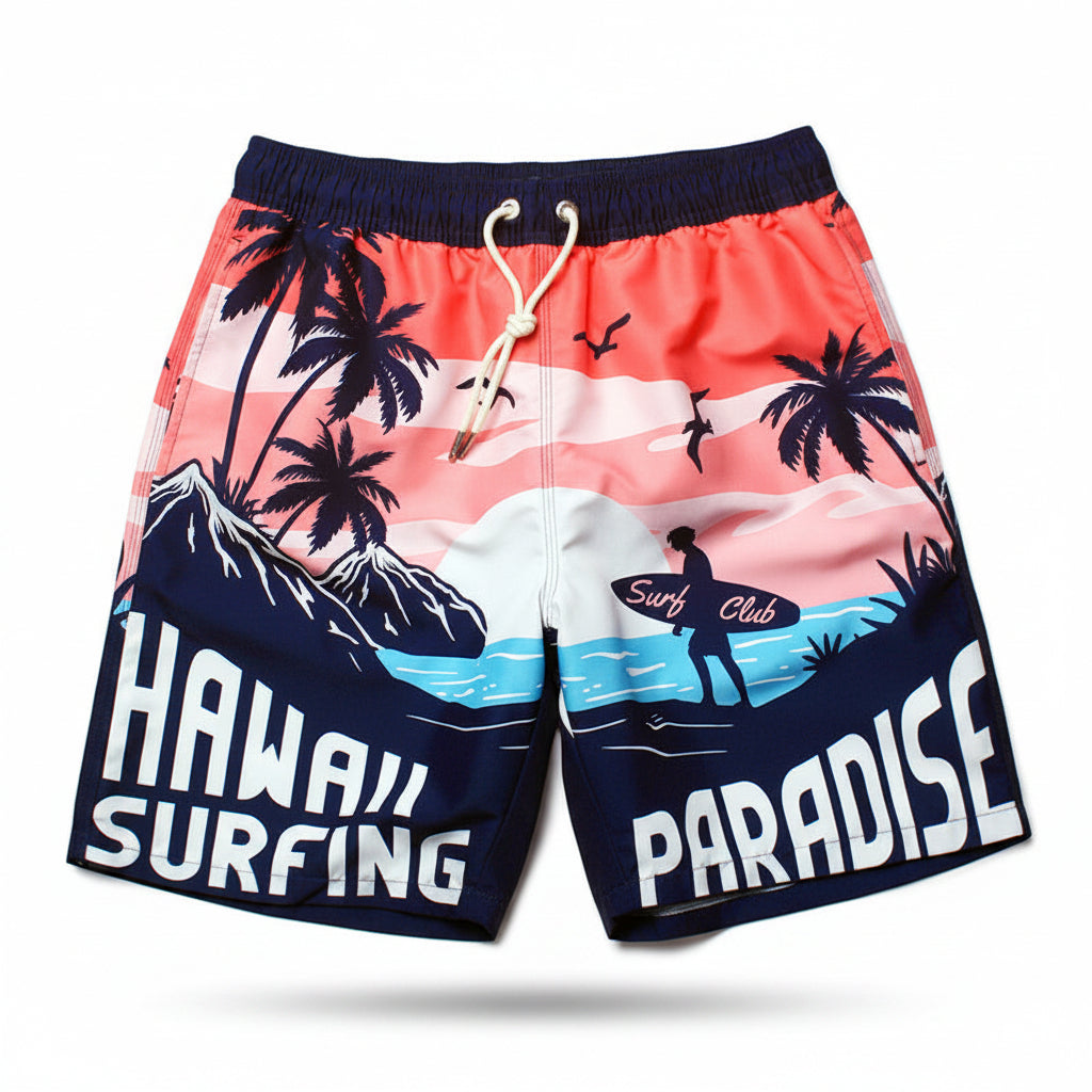 Summer beach pants spa shorts