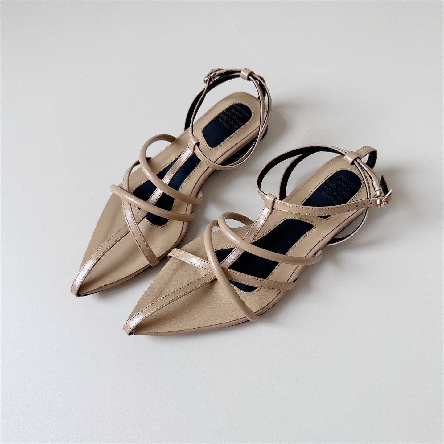 Blue sandals women's summer shoes