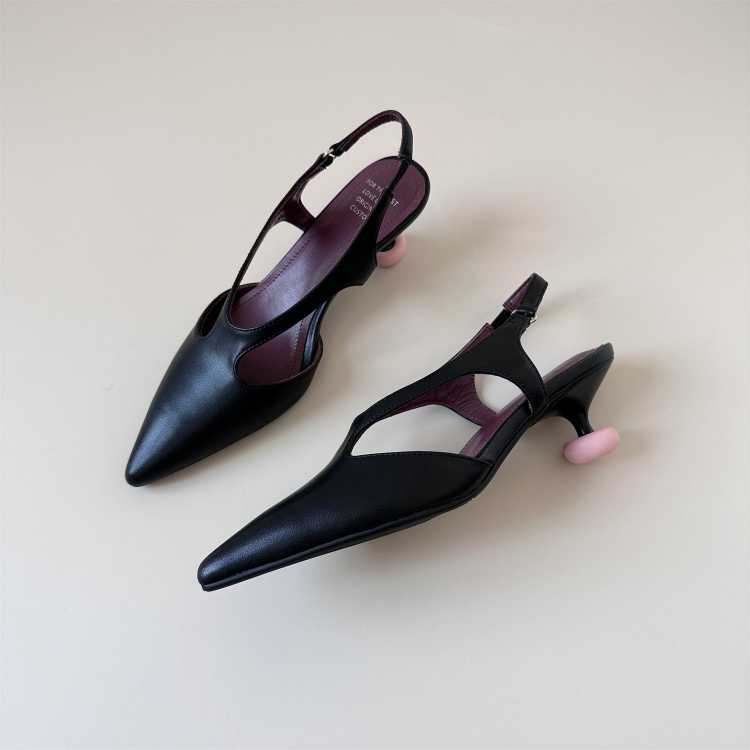 Silver mid heel toe sandals women's summer pointed toe shoes