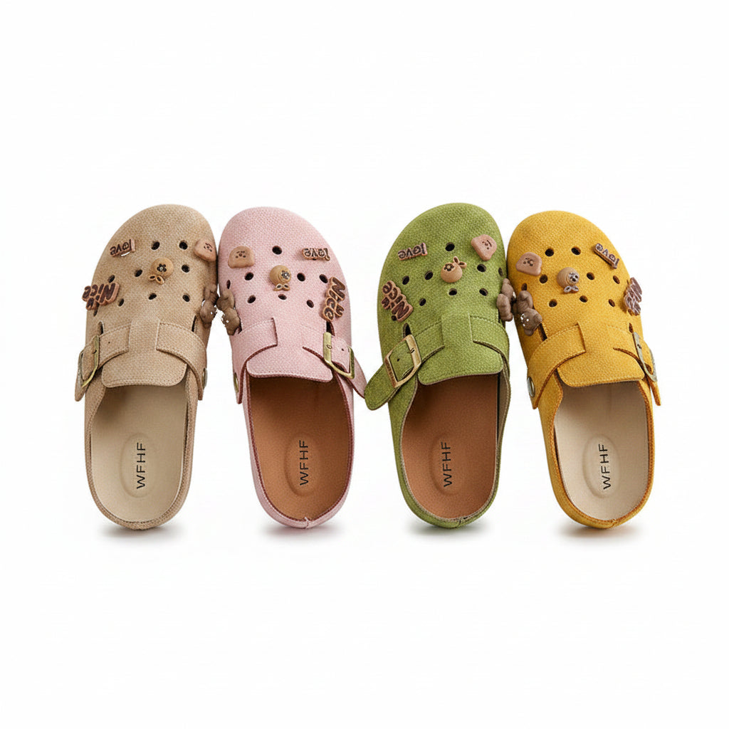 Women's shoes half slippers