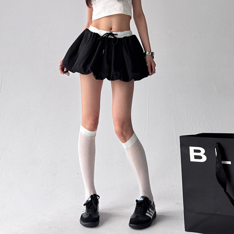 Women's Spring and Summer 2026 New Super Hot Summer Dress French Playful Bud Skirt Sweet and Cool Shorts are popular this year