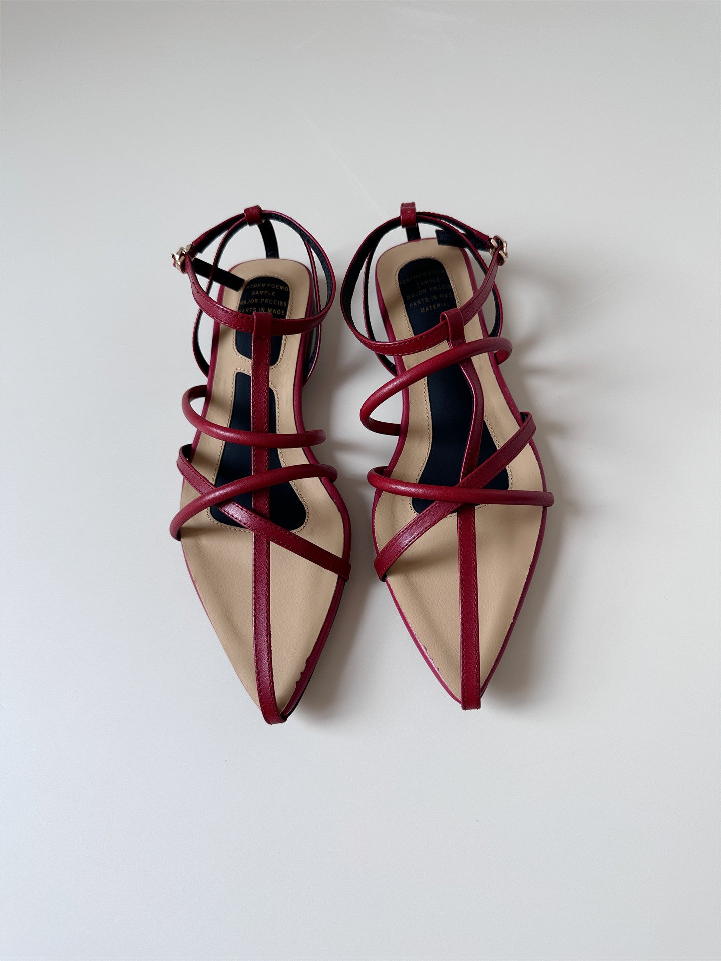 Blue sandals women's summer shoes