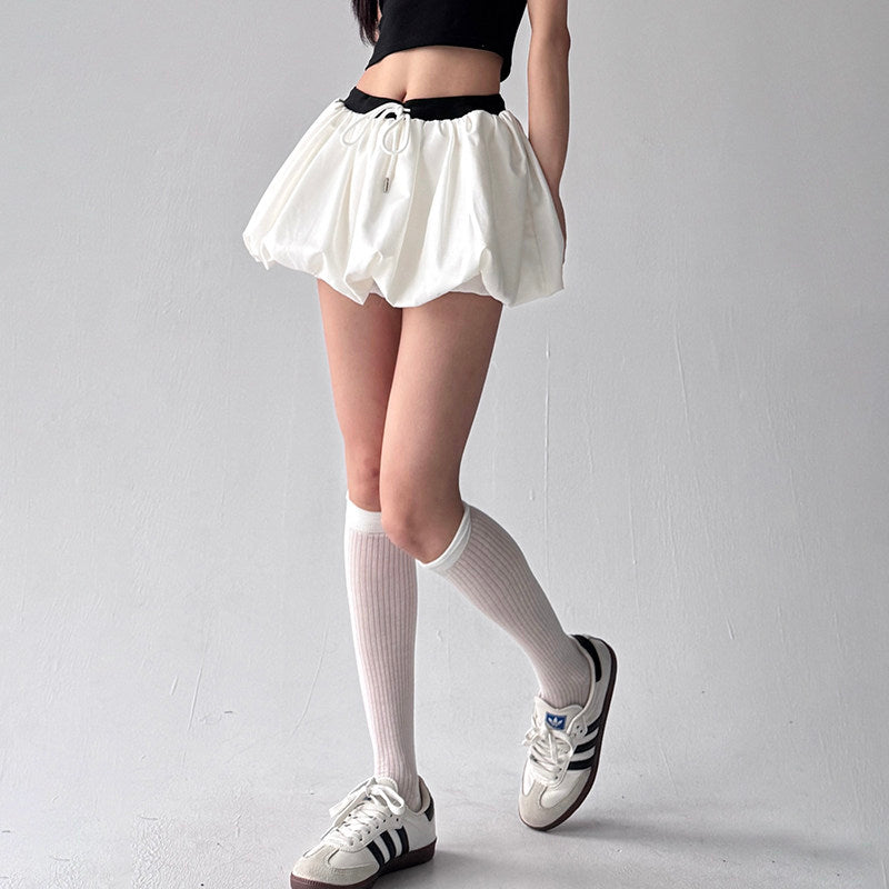 Women's Spring and Summer 2026 New Super Hot Summer Dress French Playful Bud Skirt Sweet and Cool Shorts are popular this year