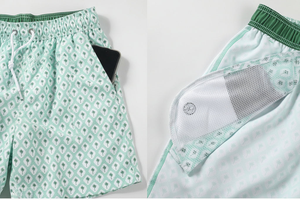 Beach boxers summer thin casual shorts