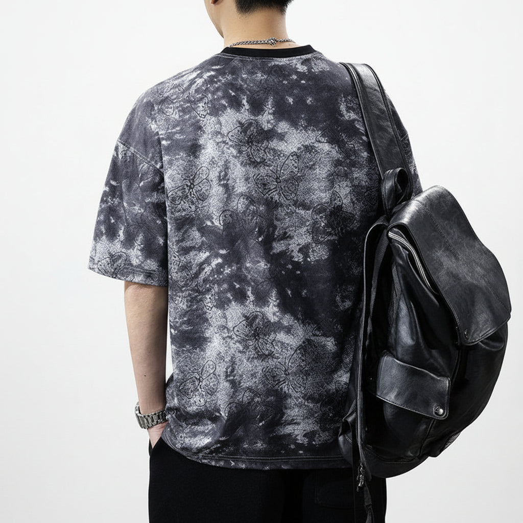 Crewneck t-shirt men top