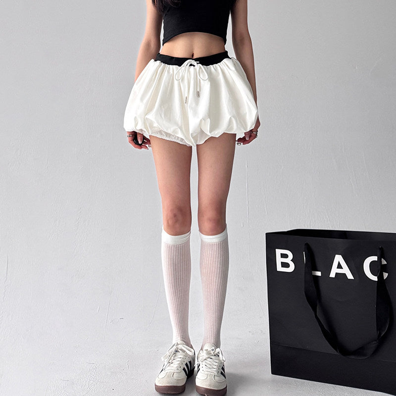 Women's Spring and Summer 2026 New Super Hot Summer Dress French Playful Bud Skirt Sweet and Cool Shorts are popular this year