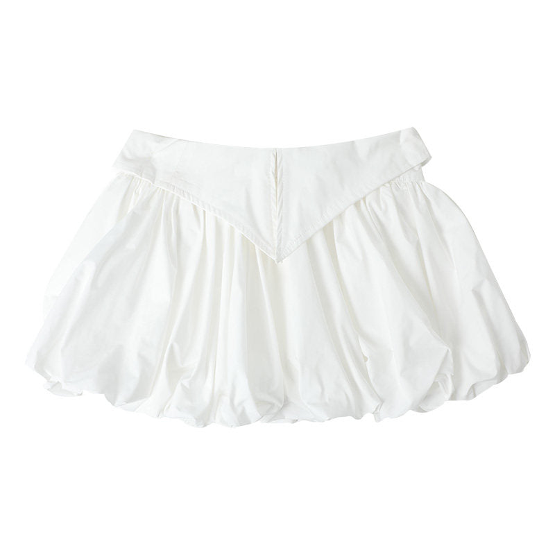 Bubble fashionable skirt women's short skirt
