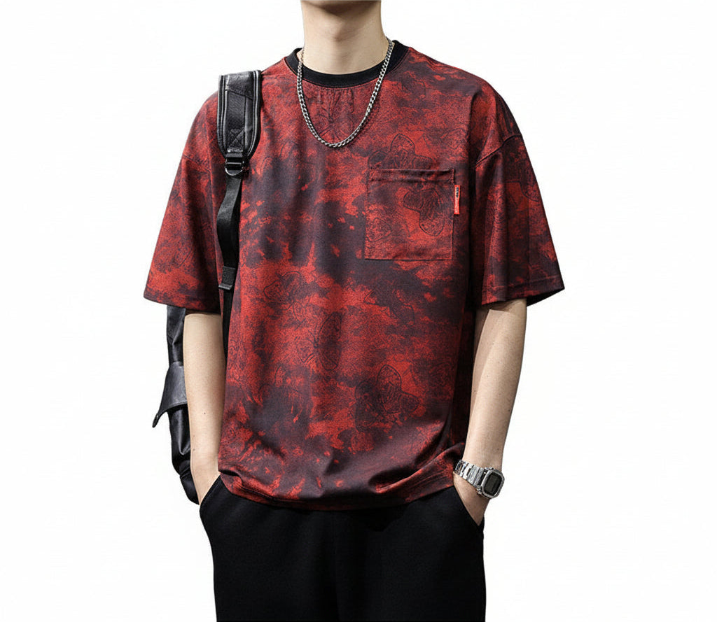 Short Sleeve T-Shirt Unisex Tie-dye Tee