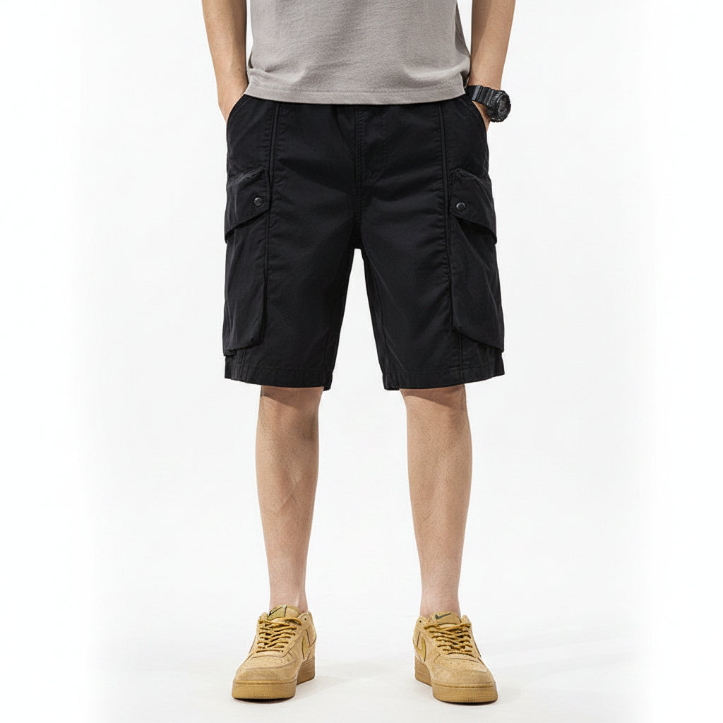 Outdoor casual cargo shorts men's breathable summer trousers