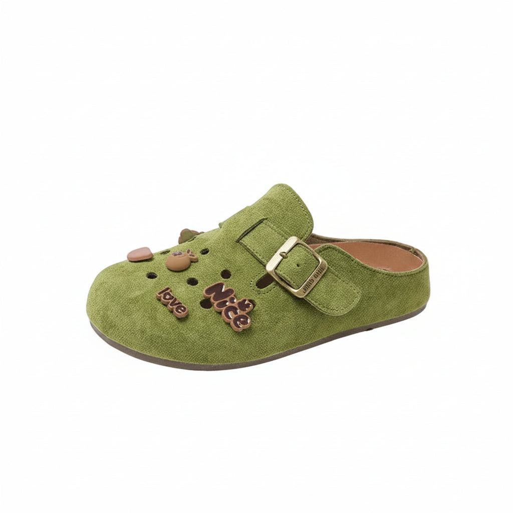 Women's shoes half slippers
